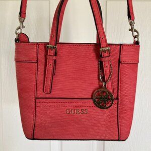 Guess Delaney Textured Mini Tote